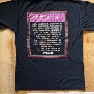 Elton John Vintage concert tee The Big Picture size L